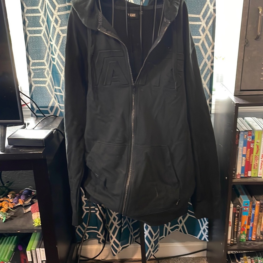 Vans mens zip up hoodie